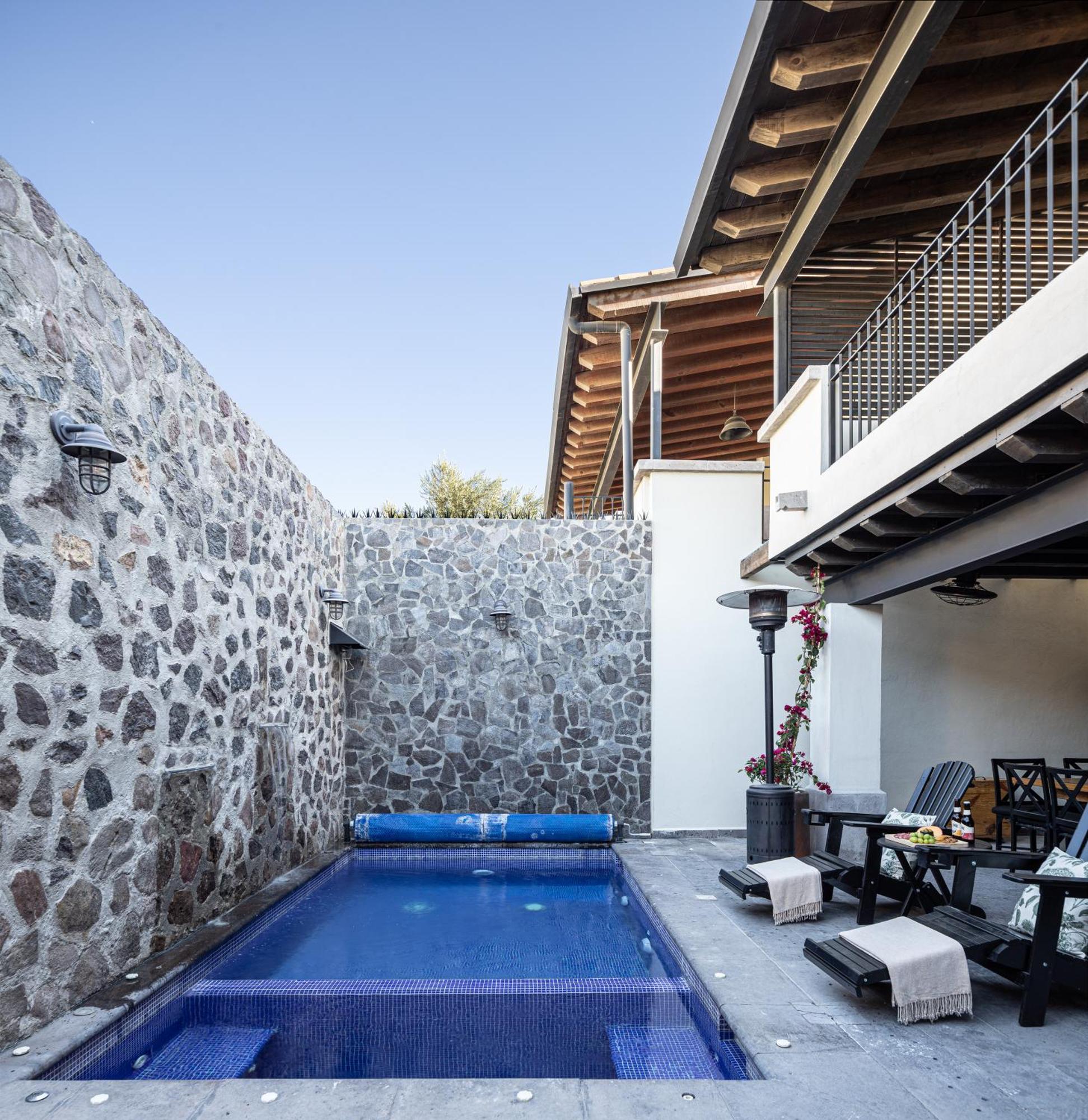 Вилла Private Jacuzzi & Pool, Elegant La Escondida 5Br Альенде Экстерьер фото